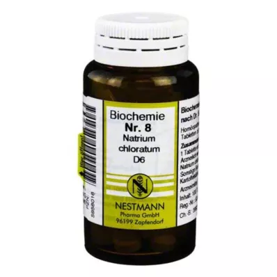BIOCHEMIE 8 Natrium chloratum D 6 tabletta, 100 db BIOCHEMIE 8 Natrium chloratum D 6 tabletta, 100 db