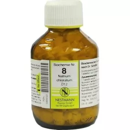 BIOCHEMIE 8 Natrium chloratum D 12 tabletta, 400 db