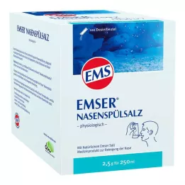 EMSER Orröblítő só fiziológiai tasak, 100 db