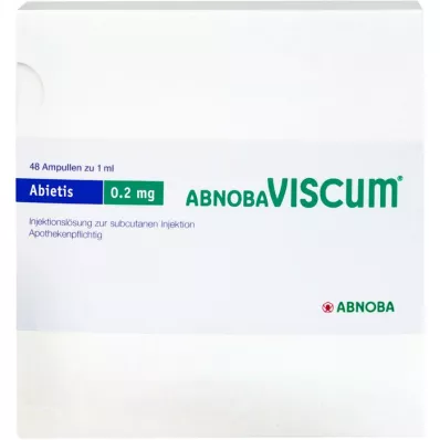 ABNOBAVISCUM Abietis 0,2 mg-os ampullák, 48 db