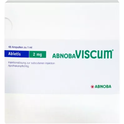 ABNOBAVISCUM Abietis 2 mg-os ampullák, 48 db