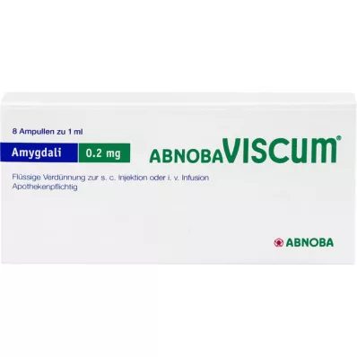 ABNOBAVISCUM Amygdali 0,2 mg-os ampullák, 8 db