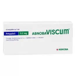 ABNOBAVISCUM Amygdali 0,2 mg-os ampullák, 8 db