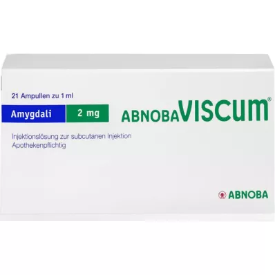 ABNOBAVISCUM Amygdali 2 mg-os ampullák, 21 db
