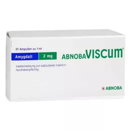 ABNOBAVISCUM Amygdali 2 mg-os ampullák, 21 db
