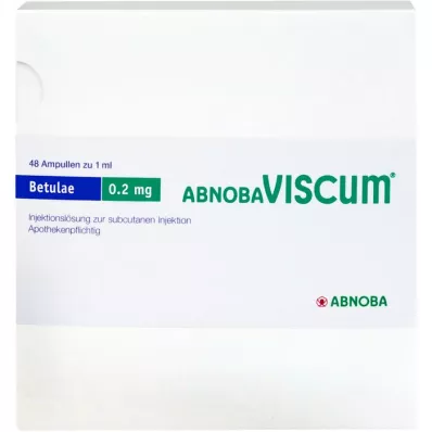 ABNOBAVISCUM Betulae 0,2 mg-os ampullák, 48 db