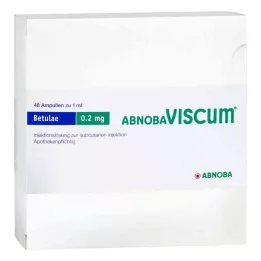 ABNOBAVISCUM Betulae 0,2 mg-os ampullák, 48 db