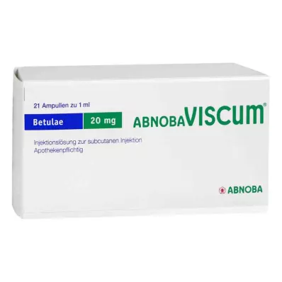 Abnobaviscum Betulae 20 mg ampulla (21 db)