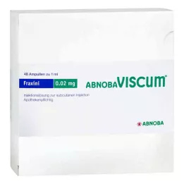 ABNOBAVISCUM Fraxini 0,02 mg-os ampullák, 48 db