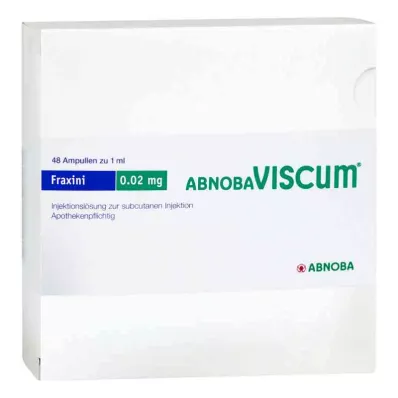 ABNOBAVISCUM Fraxini 0,02 mg-os ampullák, 48 db