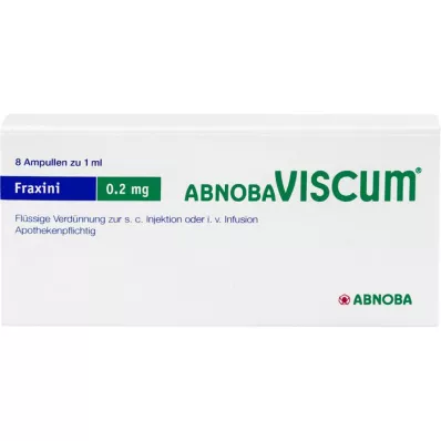 ABNOBAVISCUM Fraxini 0,2 mg-os ampullák, 8 db