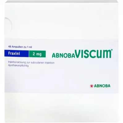 ABNOBAVISCUM Fraxini 2 mg-os ampullák, 48 db