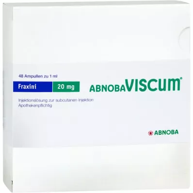 ABNOBAVISCUM Fraxini 20 mg-os ampullák, 48 db