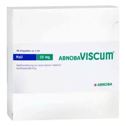 ABNOBAVISCUM Mali 20 mg-os ampullák, 48 db