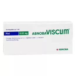 ABNOBAVISCUM Pini 0,02 mg-os ampullák, 8 db