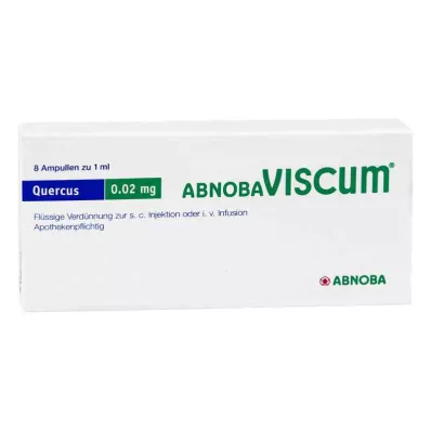 Abnobaviscum Quercus 0,02 mg ampulla (8 db) Abnobaviscum Quercus 0,02 mg ampulla (8 db)