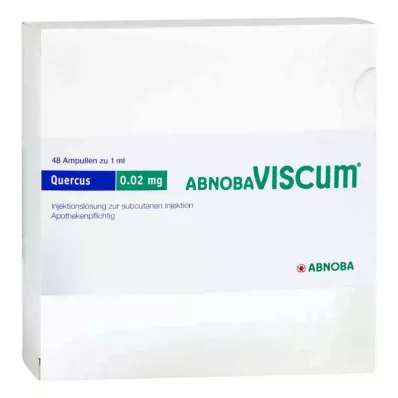 Abnobaviscum Quercus 0,02 mg ampulla (48 db) Abnobaviscum Quercus 0,02 mg ampulla (48 db)