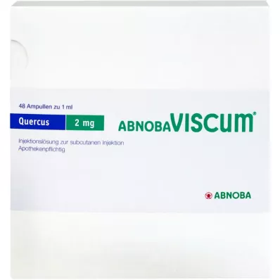 ABNOBAVISCUM Quercus 2 mg-os ampullák, 48 db