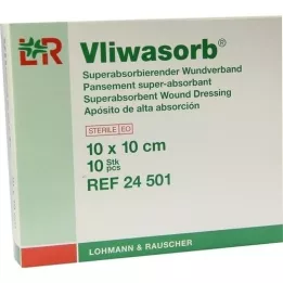 VLIWASORB superabsorb.absorb.comp.steril 10x10 cm, 10 db