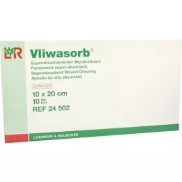 VLIWASORB superabsorb.absorb.comp.steril 10x20 cm, 10 db