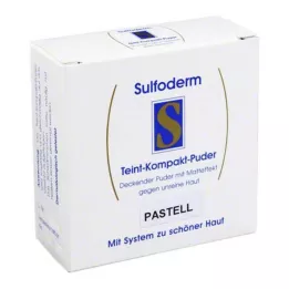 SULFODERM S Complexion Compact Powder pasztell púder, 10 g