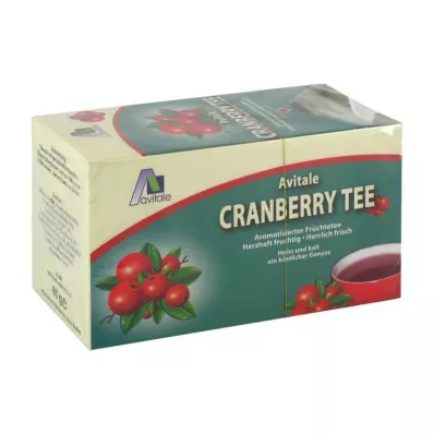 CRANBERRY TEE Szűrőzsák, 20 db