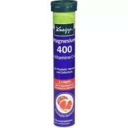 KNEIPP Magnézium 400+C+E pezsgőtabletta, 15 db