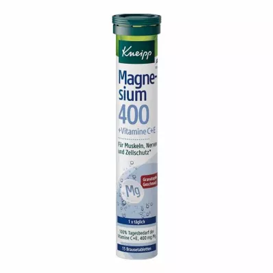 KNEIPP Magnézium 400+C+E pezsgőtabletta, 15 db