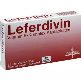 LEFERDIVIN B-vitamin komplex rágótabletta, 60 db