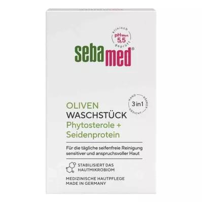 SEBAMED Szappanmentes mosódarab Olive, 150 g