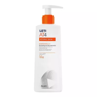 LETI AT4 testápoló tej, 250 ml LETI AT4 testápoló tej, 250 ml