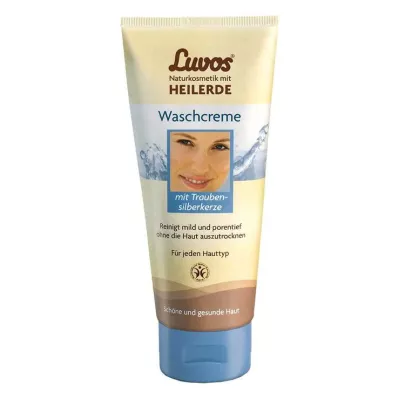 Luvos natúrkozmetikumok gyógyító agyagmosó krémmel, 100 ml Luvos natúrkozmetikumok gyógyító agyagmosó krémmel, 100 ml