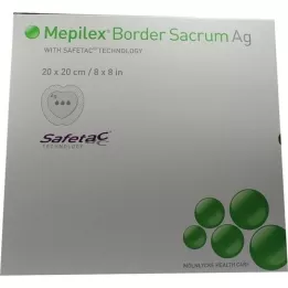 MEPILEX Border Sacrum Ag habkötszer 20x20 cm ster., 5 db