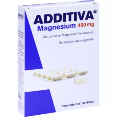 ADDITIVA Magnézium 400 mg filmtabletta, 30 db