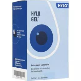 HYLO-GEL szemcsepp, 2X10 ml