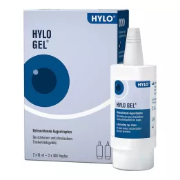 HYLO-GEL szemcsepp, 2X10 ml