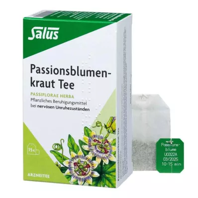 PASSIONSBLUMENKRAUT Tea Passiflorae her.Bio Salus, 15 db PASSIONSBLUMENKRAUT Tea Passiflorae her.Bio Salus, 15 db