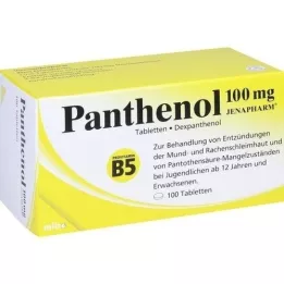 PANTHENOL 100 mg Jenapharm tabletta, 100 db