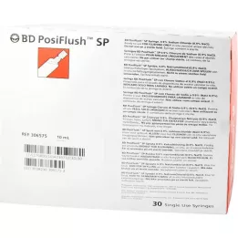 BD POSIFLUSH SP Előre töltött fecskendők, 30X10 ml-es öblítő rendszer