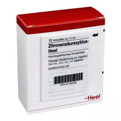 ZITRONENSÄUREZYKLUS sarokampullák, 10 db