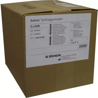 ASKINA Szilva méretű, nem steril géztamponok, 2 x 500 db