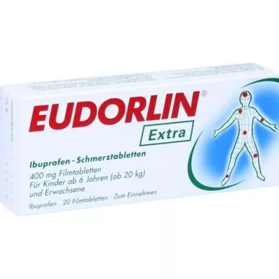 EUDORLIN extra Ibuprofen fájdalomcsillapító, 20 db
