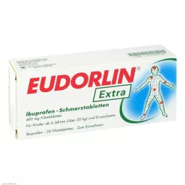 EUDORLIN extra Ibuprofen fájdalomcsillapító, 20 db