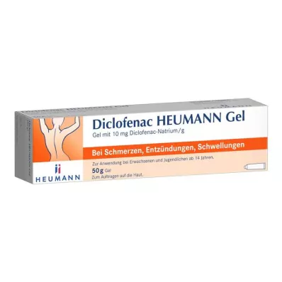 DICLOFENAC Heumann gél, 50 g