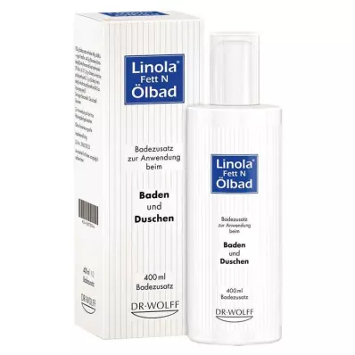 LINOLA zsír N olajfürdő, 400 ml