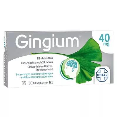 GINGIUM Filmtabletta, 30 db GINGIUM Filmtabletta, 30 db