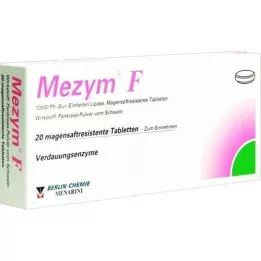 MEZYM F bélsavmentes tabletta, 20 db