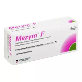 MEZYM F bélsavmentes tabletta, 50 db