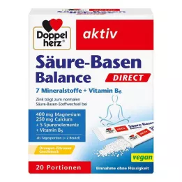 DOPPELHERZ Sav-bázis mérleg DIRECT pellet, 20 db