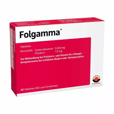 FOLGAMMA tabletta, 50 db FOLGAMMA tabletta, 50 db